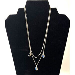 New!! Silver Moon Phases Necklace